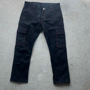 Men's Classic Black Cargo Pants
